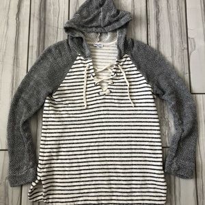 Splendid pullover hoodie Made in USA. EUC